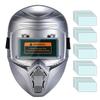 Professional Impact Resistant Flip Front Welding Mask With Adjustable Lens And Breathable Design Suitable For Safety