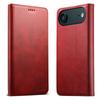 iPhone 17 Pro Max/Samsung S25 Ultra Leather Flip Case with Card Slot & Stand