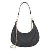 Stylish Crescent Shoulder Bag For Women 2024 Trendy Fashionable Pu Handbag With Zipper