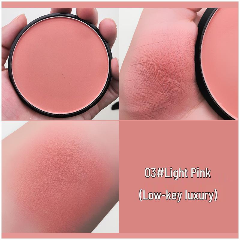 Youruo Hot-Selling Single Color Blush & Contour Rouge Powder: Delicate Whitening Orange Dragon Fruit Highlighter