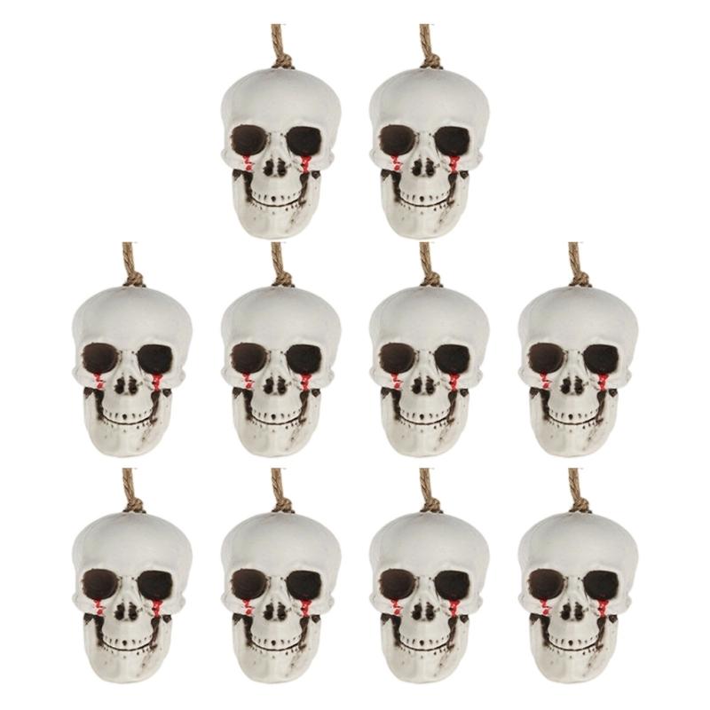 Dripping Skeleton Ornament With Halloween Ornament For Dining Room Porch Theme