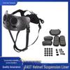 Adjustable FAST Tactical Helmet Suspension Liner: Shockproof, Pressure-Reducing Sponge with Head Circumference Knob