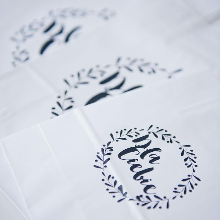 Small Bag "For You" - White - Set Of 20