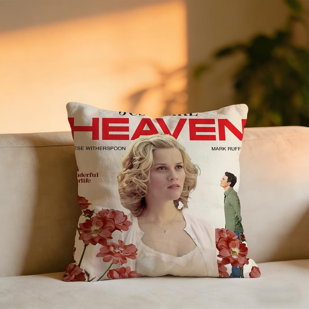 

Just Like Heaven Cushion Cover Cozy Velvet Throw PillowSoft Warm Cushion For Sofa Bed 30x30 cm