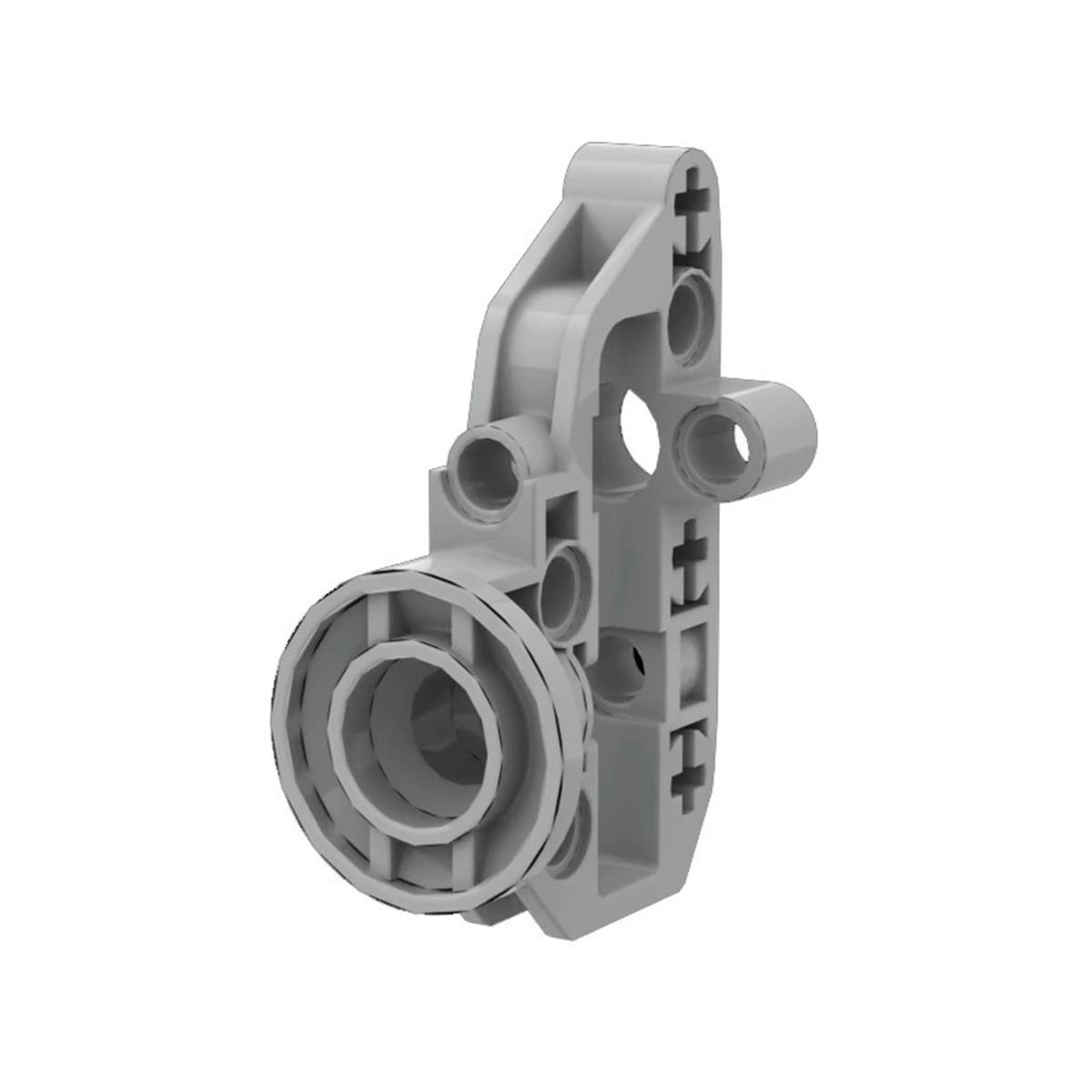 

10pcs Moc Technology Steering Portal Axle Housing with Wheel Hub 92908 92909 DIY Building Bricks Blocks Compatible Assembles Par 10pcs светло-серый