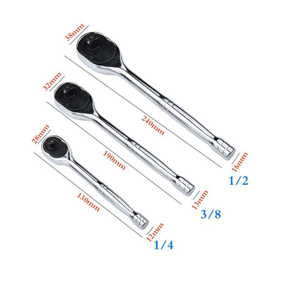 Tools Wrench 1/2inch 1/4inch 1pc 24 Teeth Adjustable