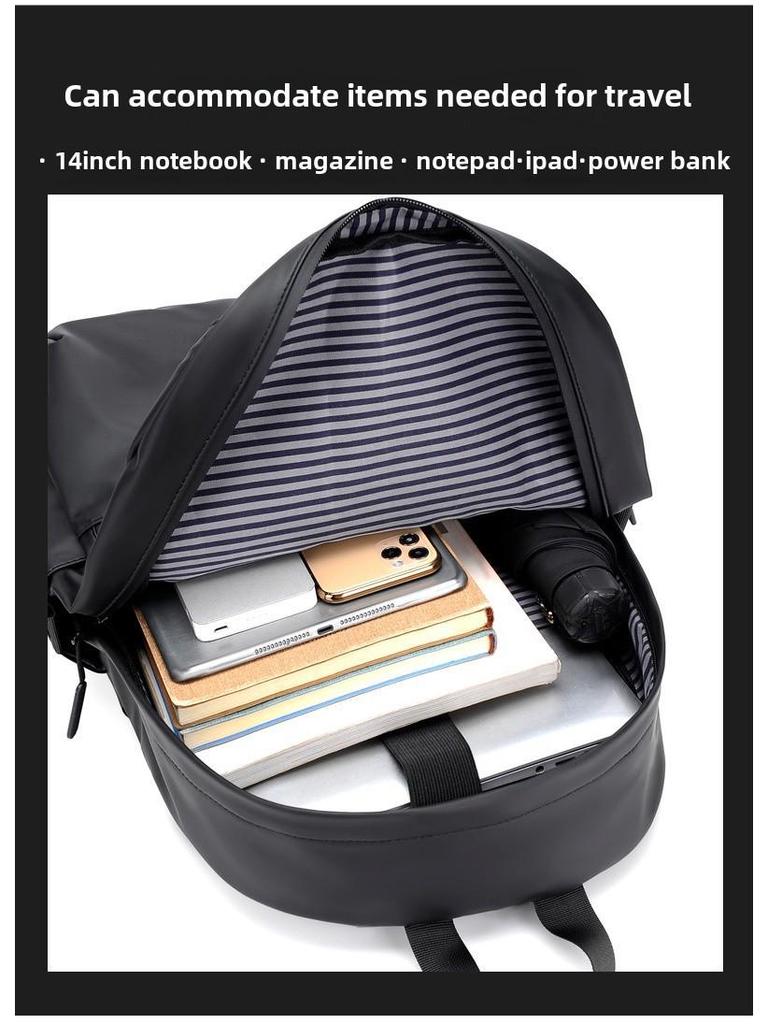 Custom Trendy Lightweight Backpack - Fashionable Leisure Laptop Bag