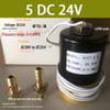 MIG/MAG & TIG Welder Solenoid: 220V, 12V Electromagnetic Gas Valve, 24V Electric Valve, 36V Argon Valve with Retaining Clip, 1.5