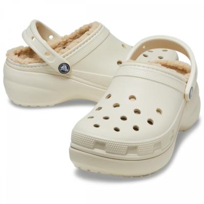 Classic Platform Lined Clogs Bone 207938 2y2