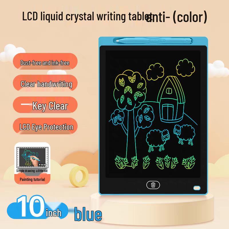 Children's LCD Drawing & Writing Tablet - Erasable Electronic Art Board Toy