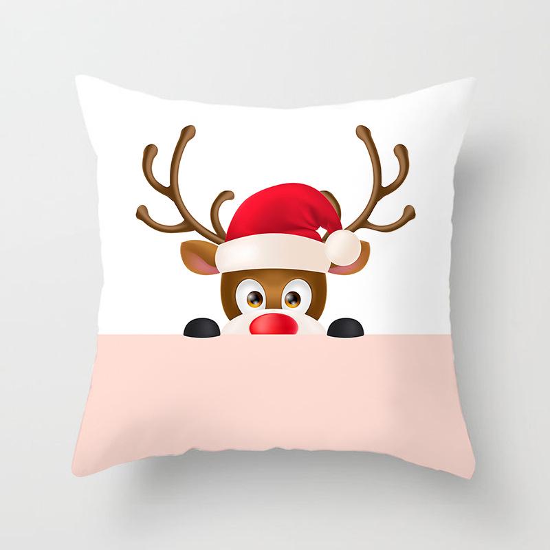Home Furnishings Christmas Simple Sofa Pillow Cases