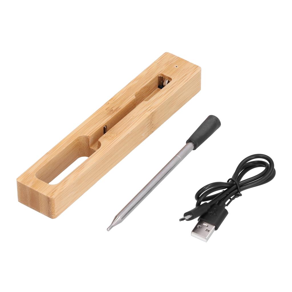 Wireless Meat Thermometer Bluetooth Probe Barbecue Mobile App Home Food BBQ Temperature Meter
