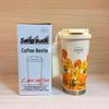 Lily of the Valley Stainless Steel Insulated Travel Cup - Women's Double Drink Coffee & Water Cup, High-Value Printed Design