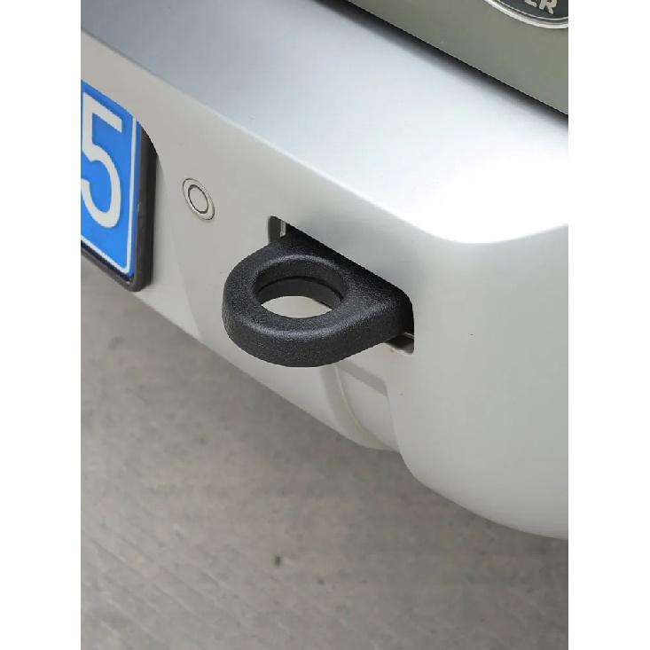 For Land Rover Defender 110 2020-2025 TPE Car Iron Tow Hook Rescue Rear Trailer Hook Protective Decorative Accessories