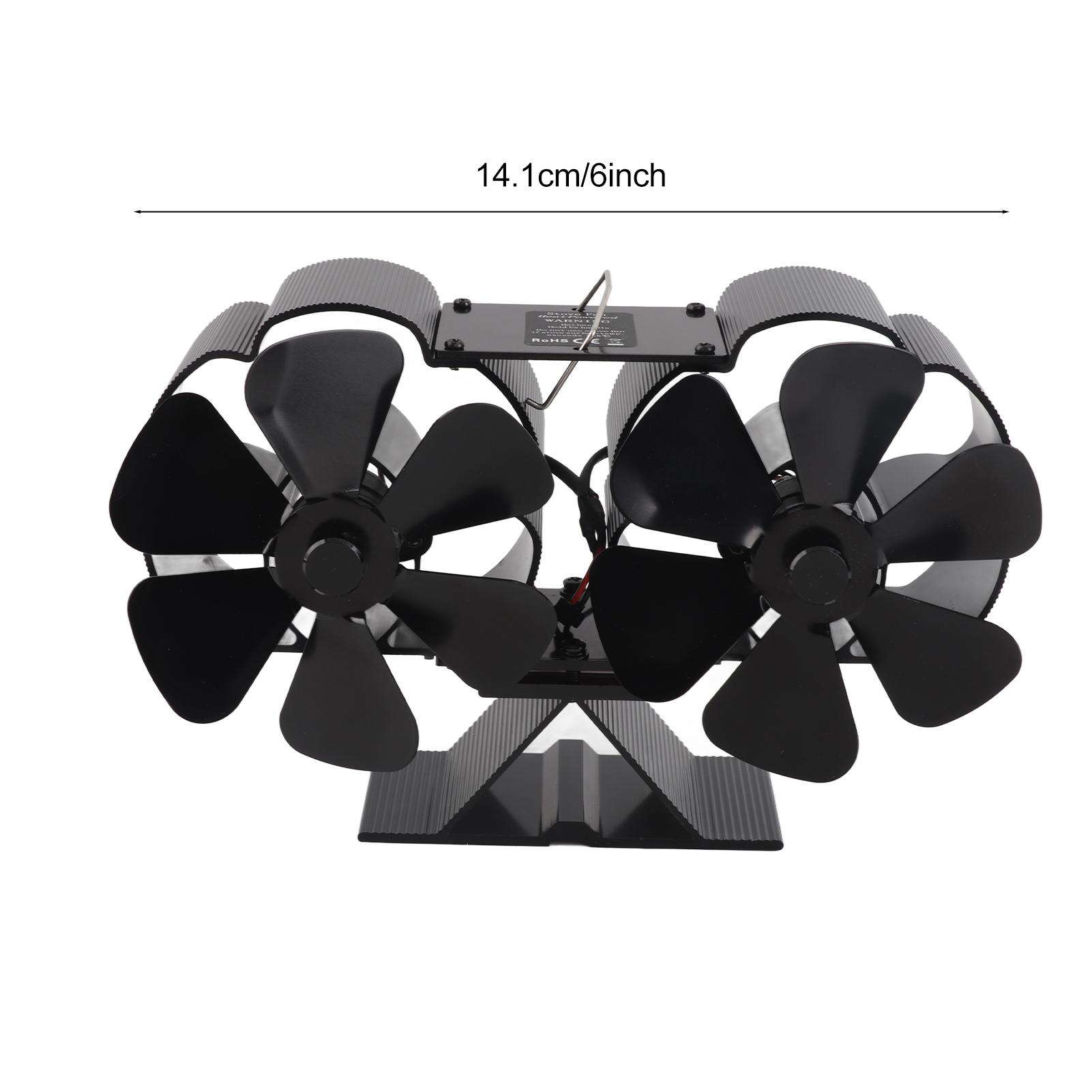 Kamīna ventilators, kluss darbības režīms, 180-220