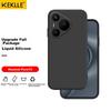 Phone Case Huawei P70 Protective Cover, Liquid Silicone Full Lens Protection Anti-Drop Ultra-Thin Soft Case Elegant Black], Upgraded Liquid Silicone