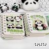 15Pcs Kawaii Cartoon Panda Spiral Notebook Cute Student Diary Journal School Memo Pad Planner Stationery Gift