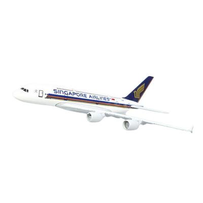 16cm Model letadla z tlakově lité slitiny - Singapore Airlines A380