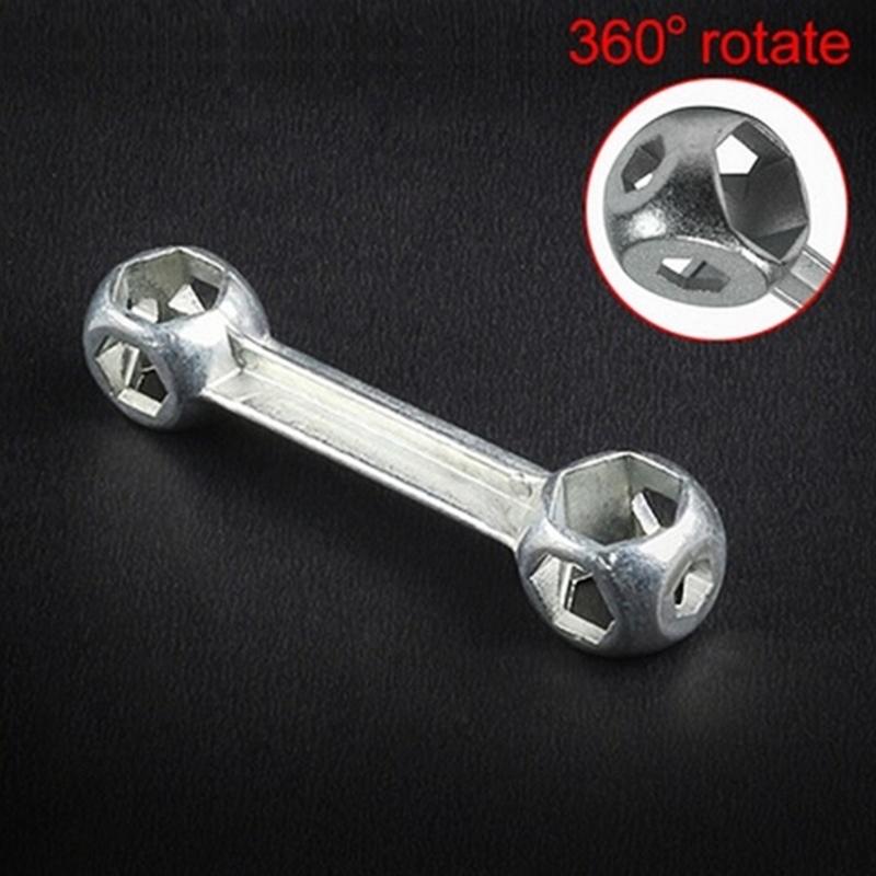 Multifunctional Hexagonal Bone Wrench Hexagon Wrench Spanner Hexagonal Wrench for Home and Car Repair
