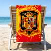 Spain FC Crest Printed Beach Towel, Super Soft Microfiber, Perfect Gift Birthday, for Pool, Beach, Travel, for family and friends