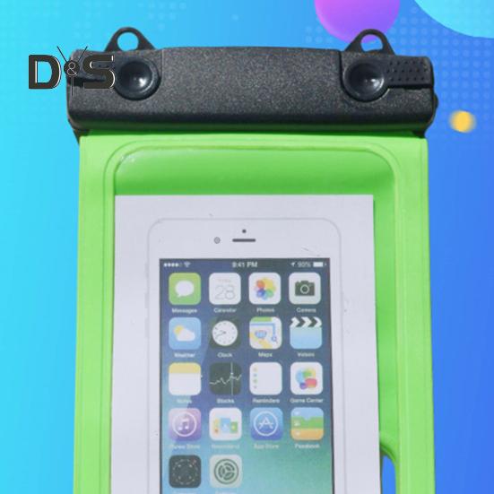 Waterproof Cell Phone Pouch Clear Underwater Phone Holder Protector Universal Mobile Phone Dry Bag with Neck Lanyard for Beach Swimming Pool