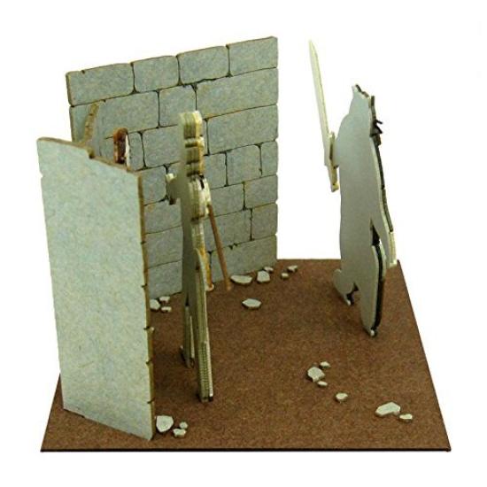 Sankei Studio Ghibli The Cat Returns Baron and Cat Haru Paper Craft Mini Non-scale MP07-65