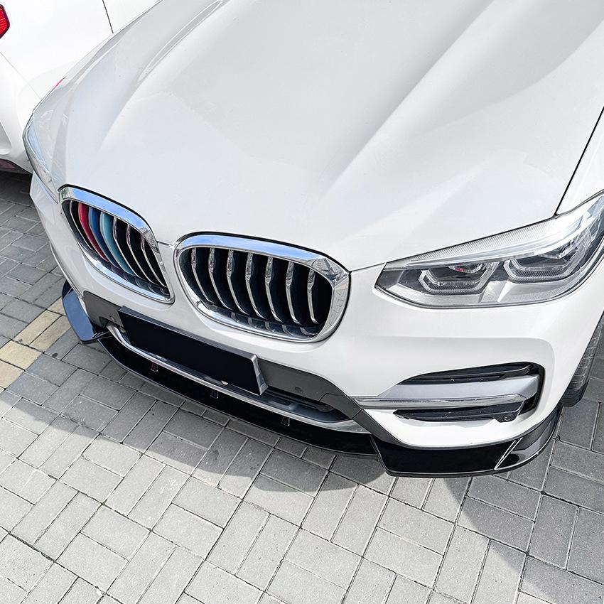 Spoiler Labbro Diffusore Splitter Kit Body Grembiuli Copertura Protezione Trim Paraurti Anteriore Auto Per BMW X3 G01 2018-2021 Styling Auto