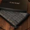 CACUSS Men's Pure Wool Warm Scarf with Gift Box