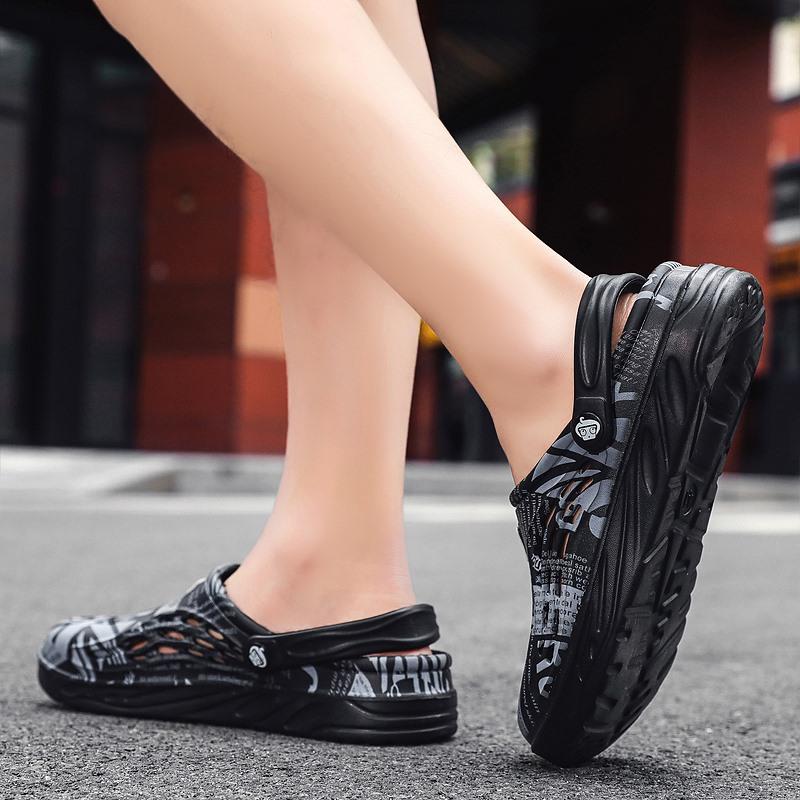 Sandaler for menn Sommersko Tresko Hagesko Fritidssko Strandsko Halvtøfler