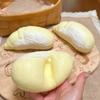 Simulated Food Toy Slow Rebound Bread Design Stress Relief Toy Realistic Texture Color Soft Silicone Decompression Toy Desktop Ornament