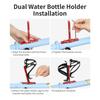 Lightweight Bicycle Bottle Holder Mount Adapter Universal Folding Bicycle Water Bottle Carrier Adapter for Brompton Bike