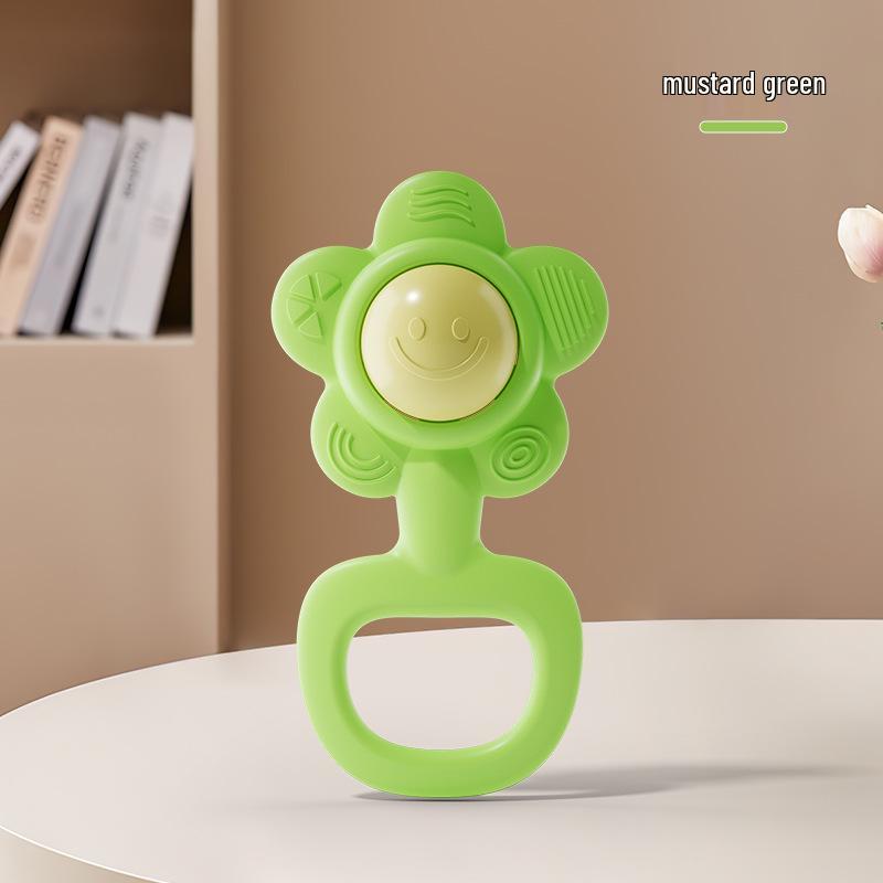 

Силиконовый прорезыватель-пустышка для младенцев - Ручной детский прорезыватель