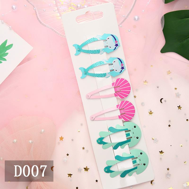 Kawaii Cartoon Fruit BB Clip Baby Children Hair Clips Bobby Pin Barrettes Accessories For Girls Kids Hairpins Hairgrip Headdress