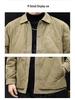 2025 American Style Men's Lightweight White Duck Down Jacket – Autumn/Winter Trend, Plus Size