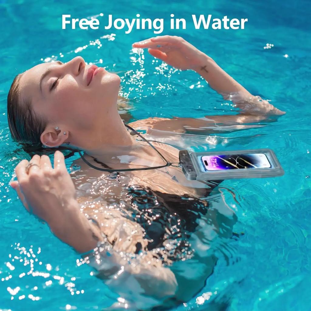 1-30PCS High Quality Universal Waterproof Smartphone Bag Phone Case Floating Waterproof Phone Pouch Bag for Diving Swimming