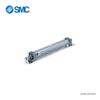 SMC MB-Z Series Standard Single Rod Double Acting Air Cylinder