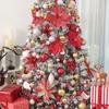 1 Schachtel 24 Stück Weihnachtskugeln Deko Weihnachtsbaum Hängeornamente Party Heim Zimmer Dekoration 2026 Neujahr Navidad Geschenke Zubehör