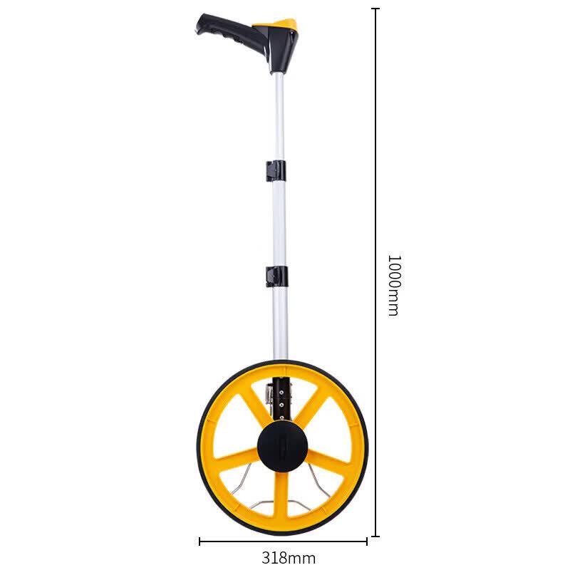 Deli Digital Rolling Distance Measuring Wheel
