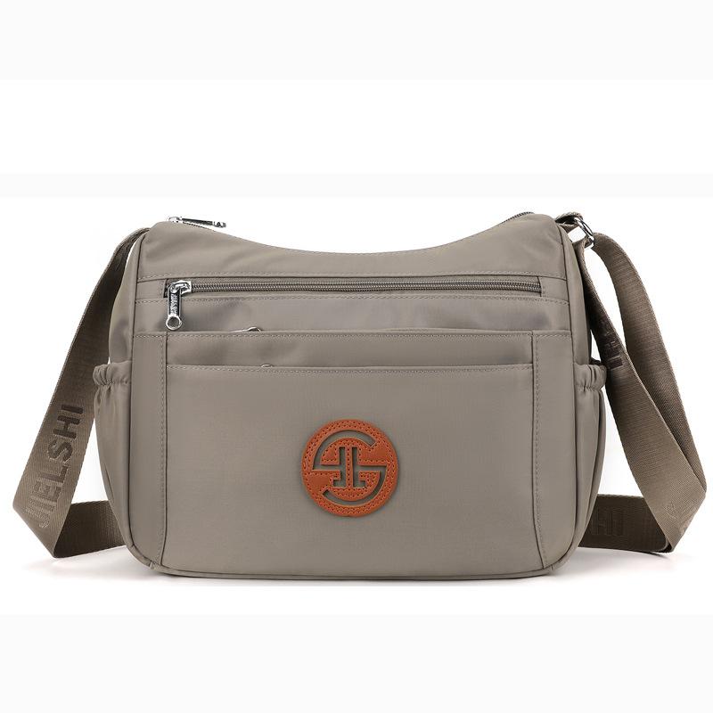 Large Capacity Multi-compartment Dumpling Bag Casual Versatile Shoulder Messenger Large Bag Women's Bag Canvas Bag