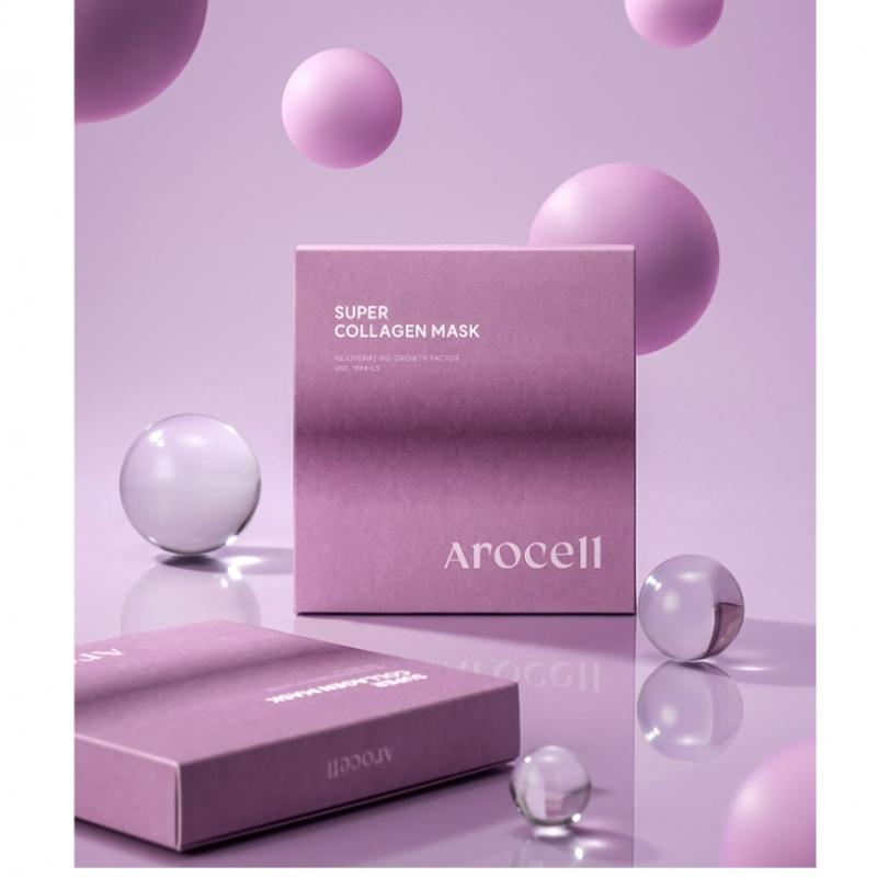  Arocell Super Collagen Mask Wählen Sie 2 Typen 1 Collagen Sheet