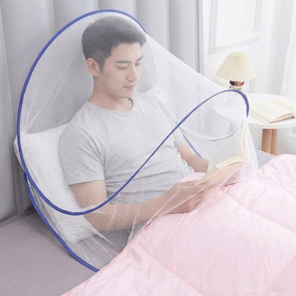 Portable Folding Mosquito Net Lightweight Anti-Mosquito Head Cover  Easy Storage