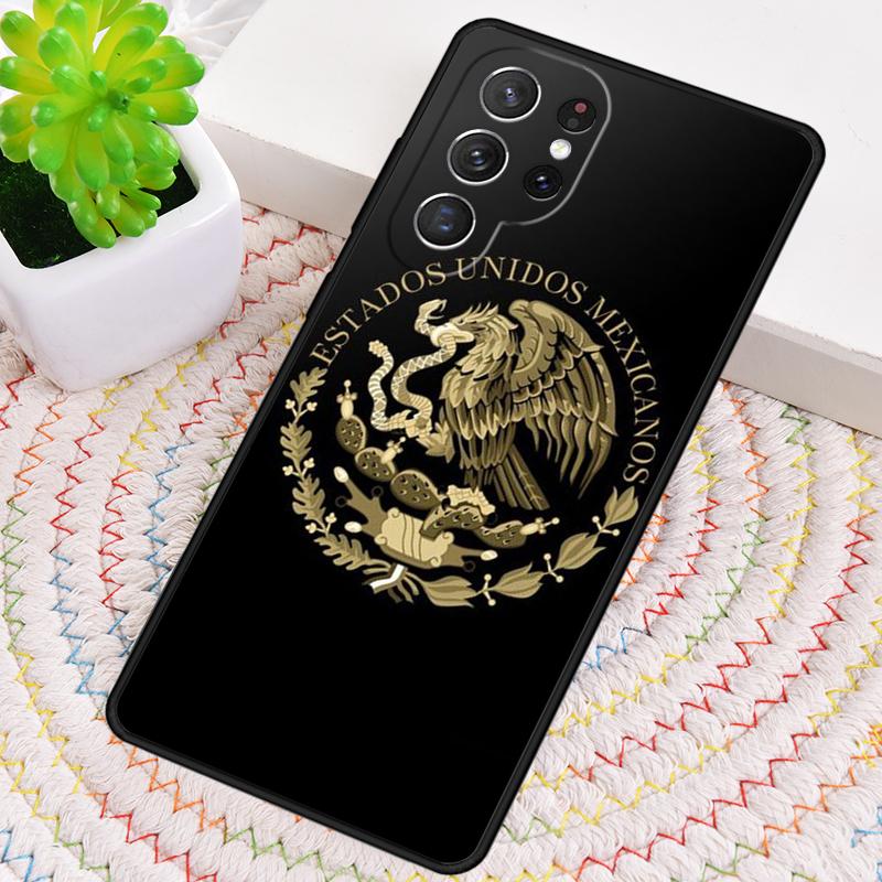 Mexico Flag Mexicanos Silicone Phone Case For Samsung Galaxy Note 10 Pro S26 S25 S24 S23 S22 S21 Plus S25Ultra Capa Cover