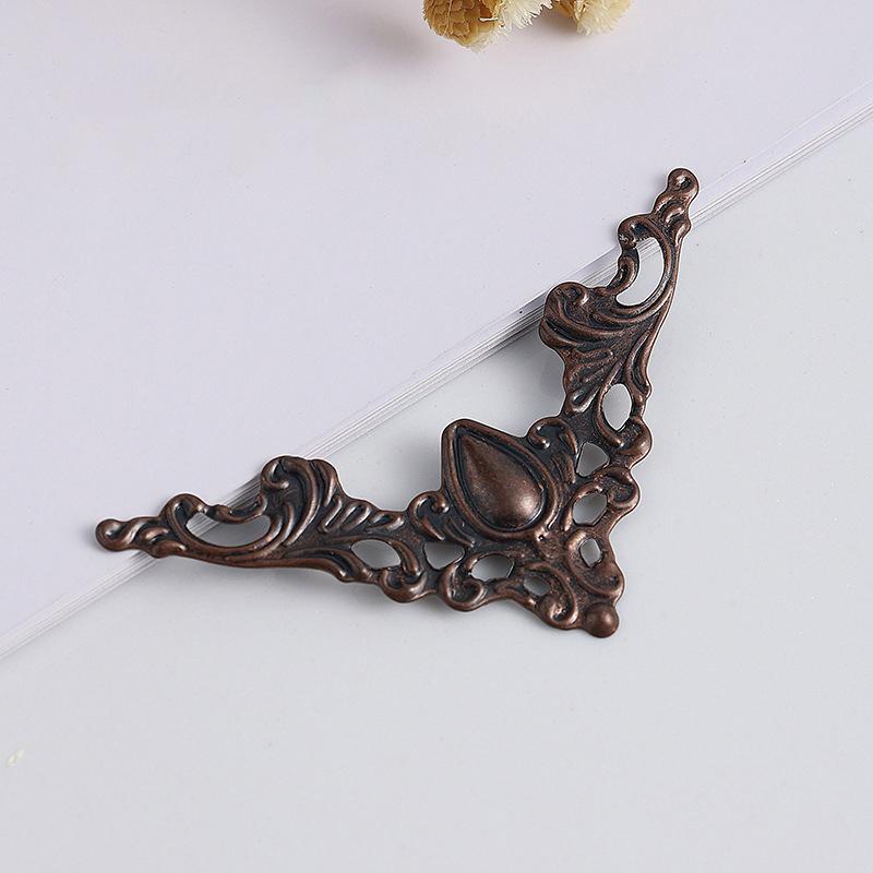 

10 шт. Металеві кутові кронштейни для кутів Фотоальбоми Меню Рамка Меблі Декоративний захисник Вироби своїми руками Меблі Декоративний захисник A4