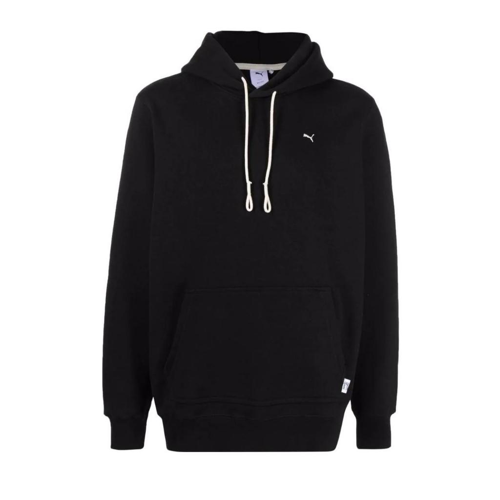 PUMA Sweatshirts Men's Black Hooded Moderate Regular 533464-01