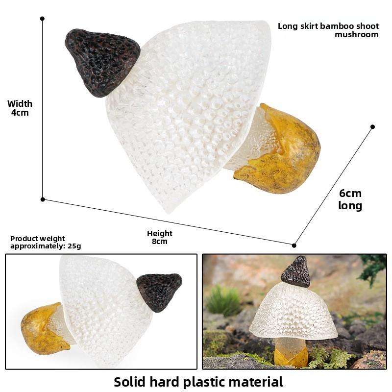 

Мухомор Пластиковая Модель Гриба Для Обучения Детей И Декора Ландшафта Bamboo Shoots Skirt