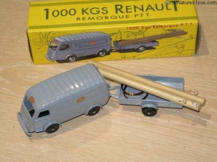 

Norev Renault 1000kgs Towing Truck PTT Grey Finished Product 1/43 сірий колір