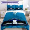 3pcs Racing Bedding Set Duvet Cover Closure Includes 1 Duvet Cover & 2 Pillowcases, Soft and Comfortable for All Seasons.