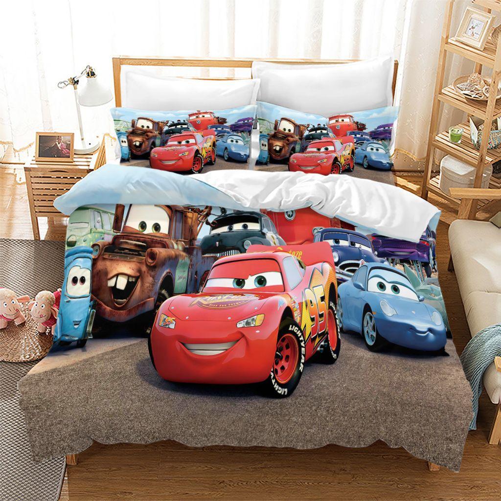 

Cartoon Animation Digital Printing Bed Three-Piece Home Textile Bed Sheet Kit, Support Self-Delivery 135X200