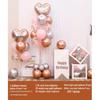 Luminous Happy Birthday Balloons for Adult & Baby Parties - Boys & Girls First Birthday Decoration