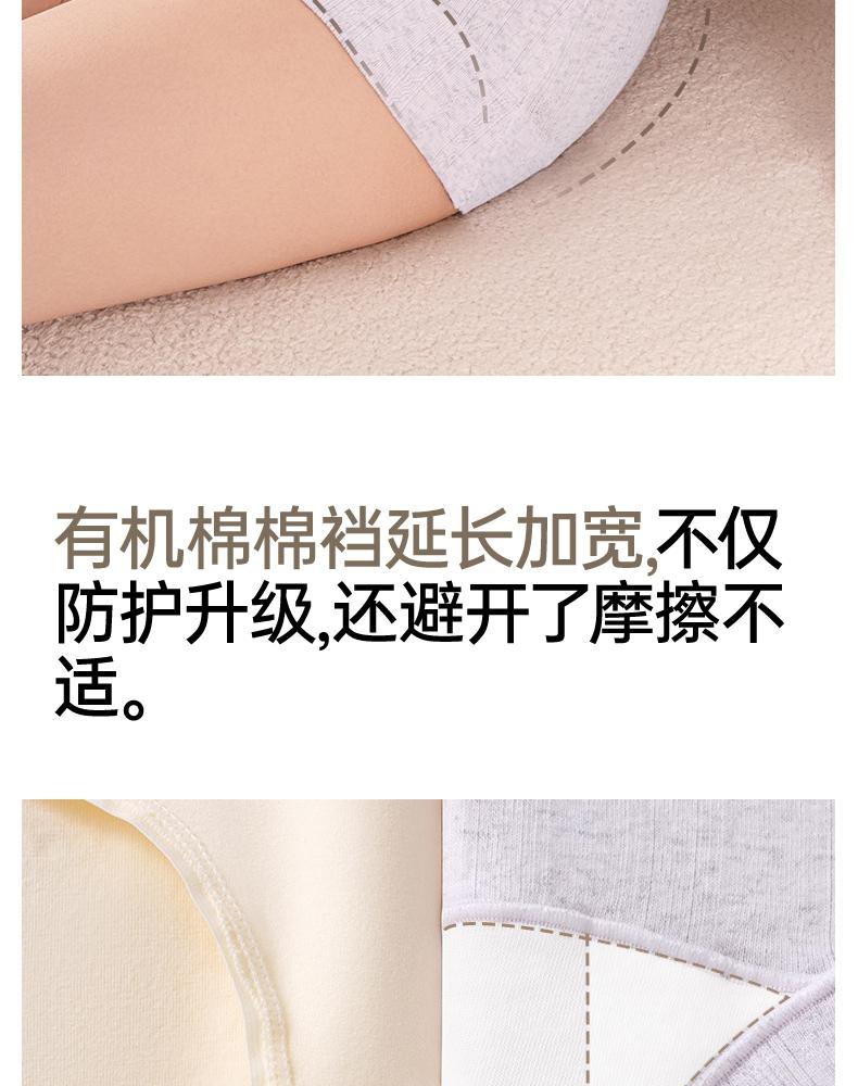 3-Pack Maternity Underwear - Pure Cotton, Antibacterial, High Waist